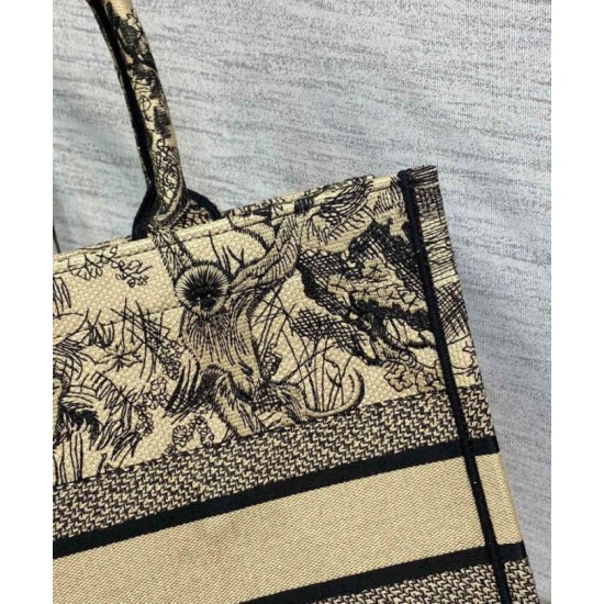 Replica Christian Dior Medium Dior Book Tote Cream