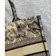Replica Christian Dior Medium Dior Book Tote Cream