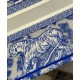 Fake Christian Dior Small Dior Book Tote Blue Replica