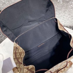Replica Christian Dior Hit The Road Backpack Coffee