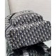 Fake Christian Dior Diortravel Backpack Dark Blue Replica