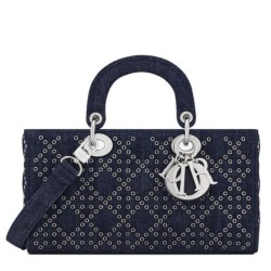 Replica Christian Dior Lady D-Joy Bag Dark Blue