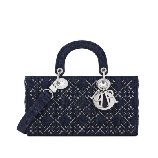 Replica Christian Dior Lady D-Joy Bag Dark Blue