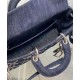 Replica Christian Dior Lady D-Joy Bag Dark Blue