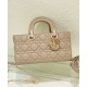 Replica Christian Dior Lady D-Joy Bag Apricot Replica Christian Dior Lady D-Joy Bag Apricot