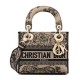 Replica Christian Dior Mini Lady D-Lite Bag Apricot