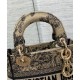 Replica Christian Dior Mini Lady D-Lite Bag Apricot