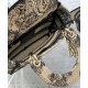 Replica Christian Dior Mini Lady D-Lite Bag Apricot