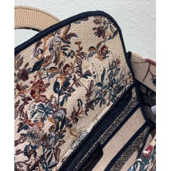 Fake Christian Dior Medium Lady D-Lite Bag Apricot Replica
