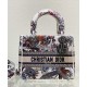 Replica Christian Dior Medium Lady D-Lite Bag White