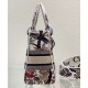 Replica Christian Dior Medium Lady D-Lite Bag White
