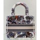 Replica Christian Dior Medium Lady D-Lite Bag White