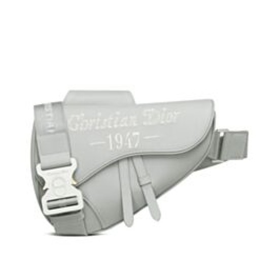 Replica Christian Dior Saddle Bag Gray