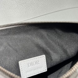 Replica Christian Dior Saddle Bag Gray