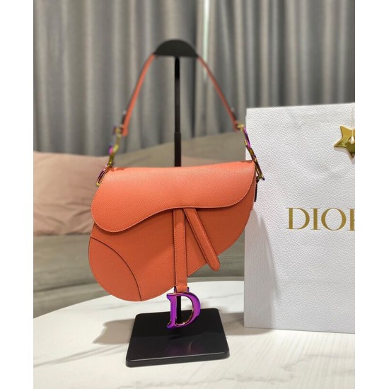 Replica Christian Dior Saddle Bag Red
