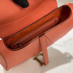Replica Christian Dior Saddle Bag Red