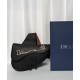 Replica Christian Dior Cactus Jack Dior Saddle Bag Black