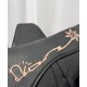Replica Christian Dior Cactus Jack Dior Saddle Bag Black