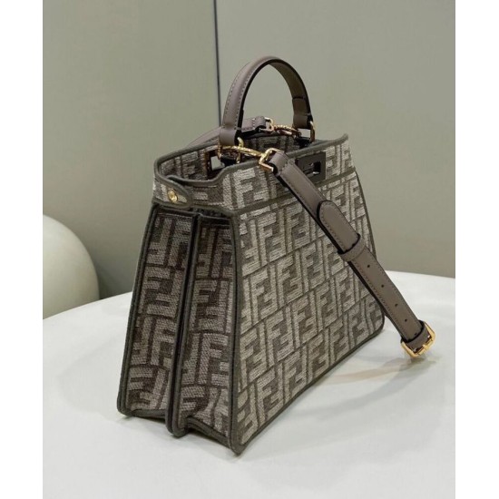Fake Peekaboo ISeeU Small 8BN327 Gray Replica