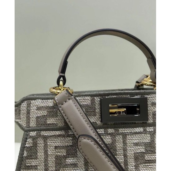 Replica Peekaboo ISeeU Small 8BN327 Gray Fake Peekaboo ISeeU Small 8BN327 Gray Replica