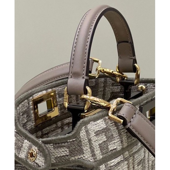 Replica Peekaboo ISeeU Small 8BN327 Gray Fake Peekaboo ISeeU Small 8BN327 Gray Replica