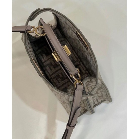 Replica Peekaboo ISeeU Small 8BN327 Gray Fake Peekaboo ISeeU Small 8BN327 Gray Replica