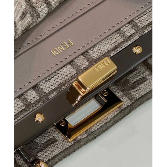Replica Peekaboo ISeeU Small 8BN327 Gray Fake Peekaboo ISeeU Small 8BN327 Gray Replica