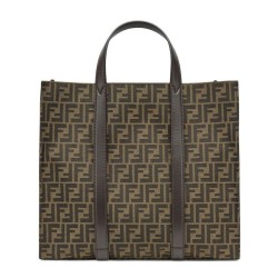 Replica Shopper Bag 7VA390 Coffee
