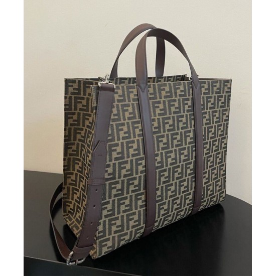 Replica Shopper Bag 7VA390 Coffee