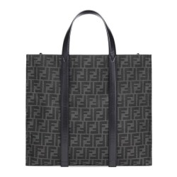 Fake Shopper Bag 7VA390 Black Replica