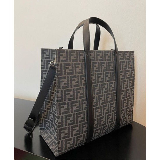 Fake Shopper Bag 7VA390 Black Replica