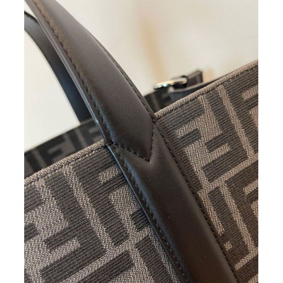 Fake Shopper Bag 7VA390 Black Replica
