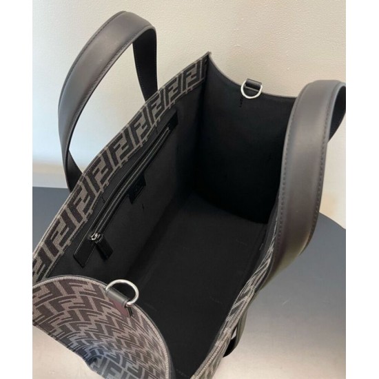 Fake Shopper Bag 7VA390 Black Replica