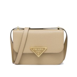 Replica Prada Saffiano Shoulder Bag Apricot