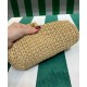Replica Prada Small Raffia Tote Bag Apricot