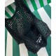 Fake Prada Raffia Tote Bag Black Replica