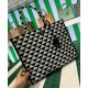 Fake Prada Large Prada Symbole Jacquard Fabric Handbag Blue Replica Replica Prada Large Prada Symbole Jacquard Fabric Handbag Blue