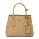 Replica Prada Double Saffiano Leather Mini Bag Apricot