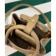 Replica Prada Double Saffiano Leather Mini Bag Apricot