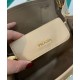 Replica Prada Double Saffiano Leather Mini Bag Apricot