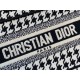 Fake Dior Mini Book Tote Bag Micro Houndstooth Embroidery Replica Replica Dior Mini Book Tote Bag Micro Houndstooth Embroidery