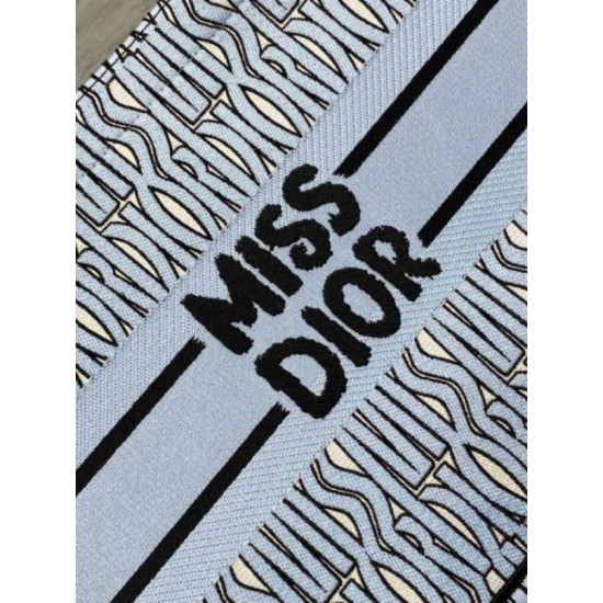 Replica Dior Medium Book Tote Bag Blue Miss Dior Allover Embroidery Replica Dior Medium Book Tote Bag Blue Miss Dior Allover Embroidery