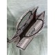 Replica Dior Medium Book Tote Bag Pink Miss Dior Allover Embroidery