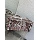 Fake Dior Medium Book Tote Bag Dior 4 Saisons Hiver Soleil Embroidery Replica