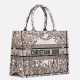 Fake Dior Medium Book Tote Bag Dior 4 Saisons Hiver Soleil Embroidery Replica
