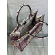 Replica Dior Medium Book Tote Bag Dior 4 Saisons Été Soleil Embroidery