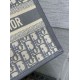 Fake Dior Small Book Tote Bag with Strap Grey Dior Oblique Replica