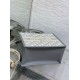 Fake Dior Small Book Tote Bag with Strap Grey Dior Oblique Replica