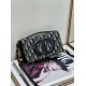 Fake Dior CD Signature Mini Bag Blue Oblique Jacquard Replica