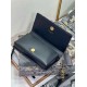 Fake Dior CD Signature Mini Bag Blue Oblique Jacquard Replica